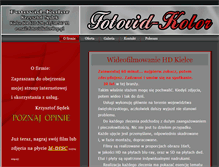 Tablet Screenshot of fotovidkolor.pl